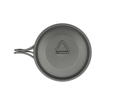 Kuvik Titanium Cup with Lid 550ml (18.6 oz) - Ultralight and Compact Pot for Backpacking, Camping, and Survival