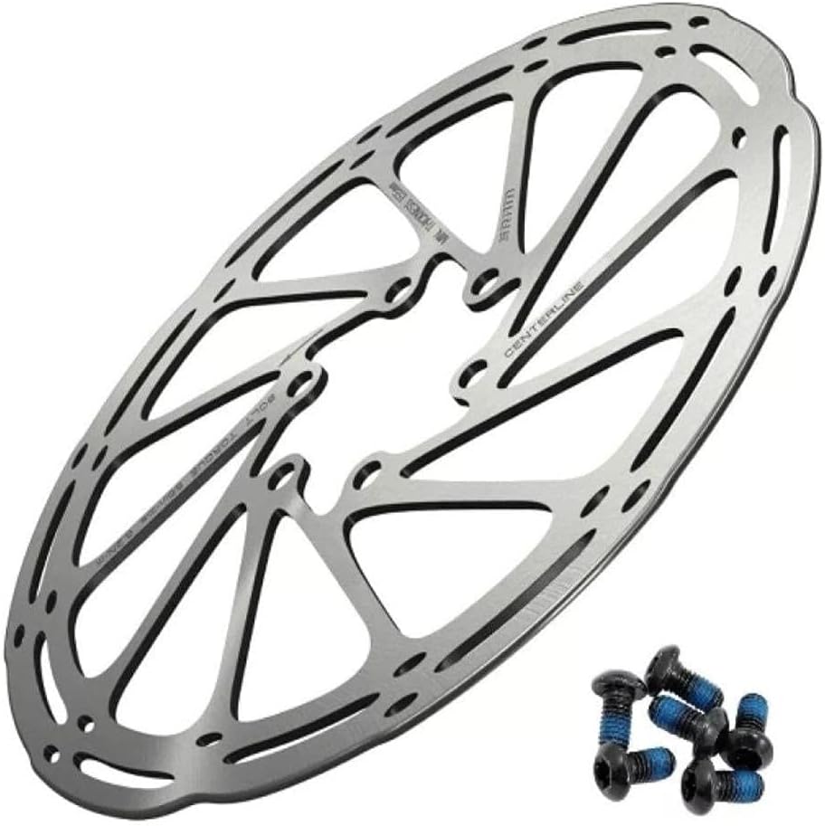 160mm SRAM CenterLine Silver Disc Brake Rotor - 6-Bolt for Superior Stopping Power