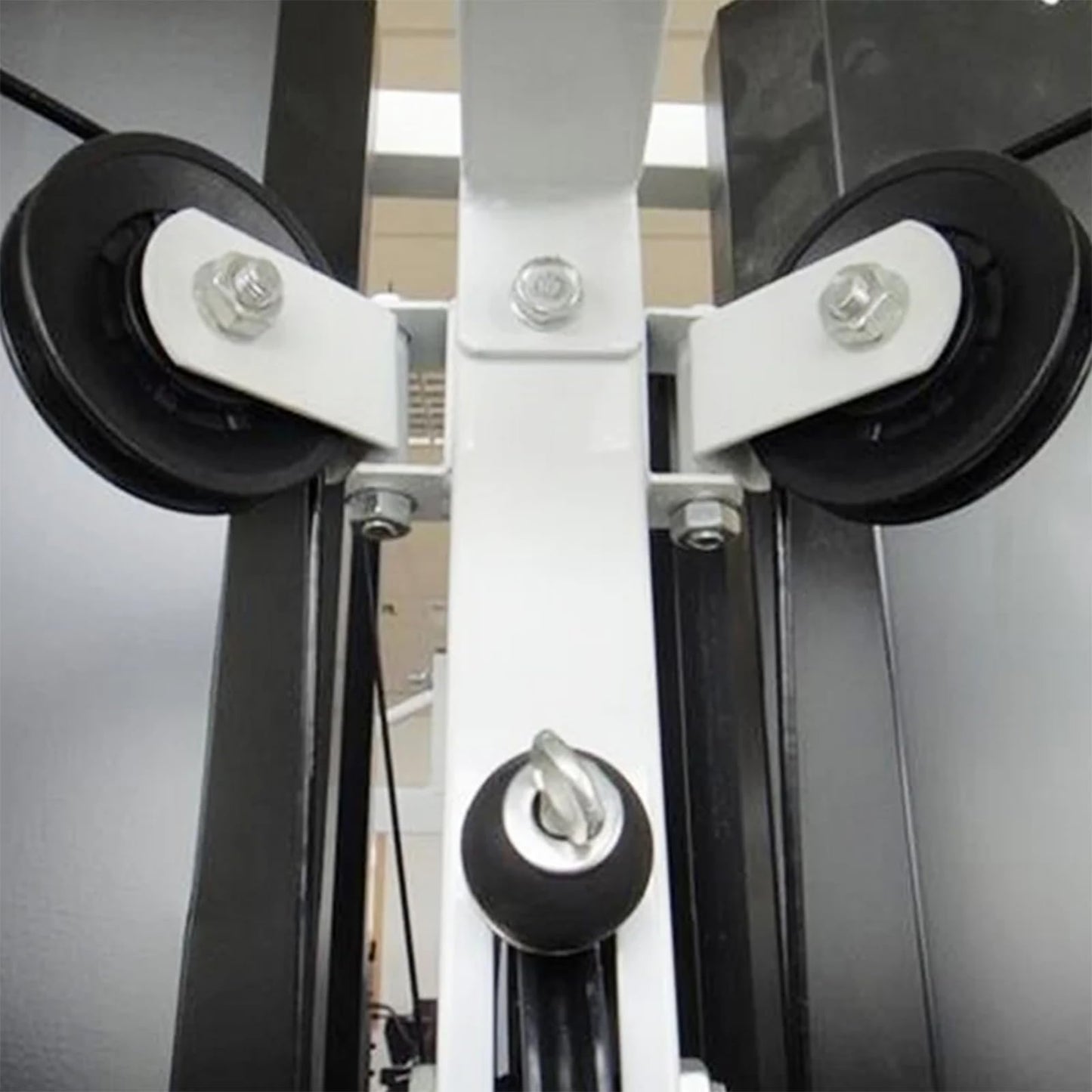 2PCS Pulley Wheel for Gym Equipment,Universal Nylon Bearing Pulley Wheel Replace,Pulley System Gym Workout,Pulley System Gym Workout,Wearproof Abration Bearing Pulley,Gym Equipment Part Cable Machine