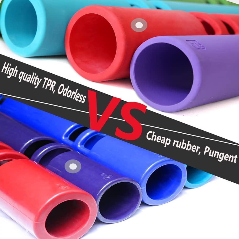 10kg Fitness Tube Portable Durable Training Rubber Weight Bar Weight Bearing Fitness TPR Barrel for Loaded Movement Training