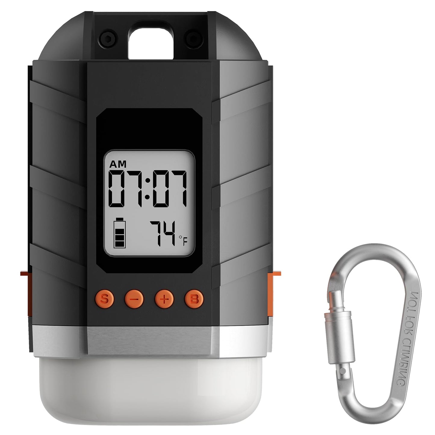 LOBKIN Camping Rechargeable Lantern, Multifunctional Camping Light 5 Modes, Portable Tent Lamp USB 15600 mAh for Camping, Hiking, Fishing