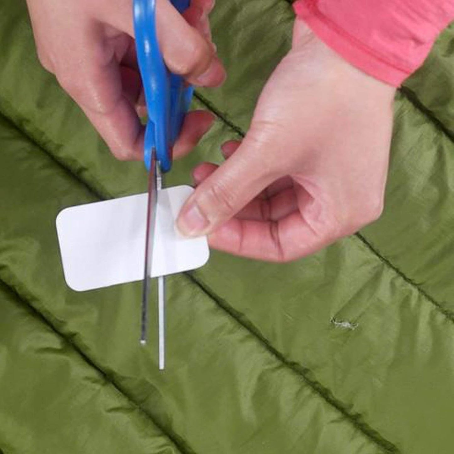 GEAR AID Tenacious Tape Mini Patches with Peel-and-Stick Adhesive Repairs Holes and Tears in Winter Gear, Down Puffer Jackets, Sleeping Bags, Tents and Rain Gear