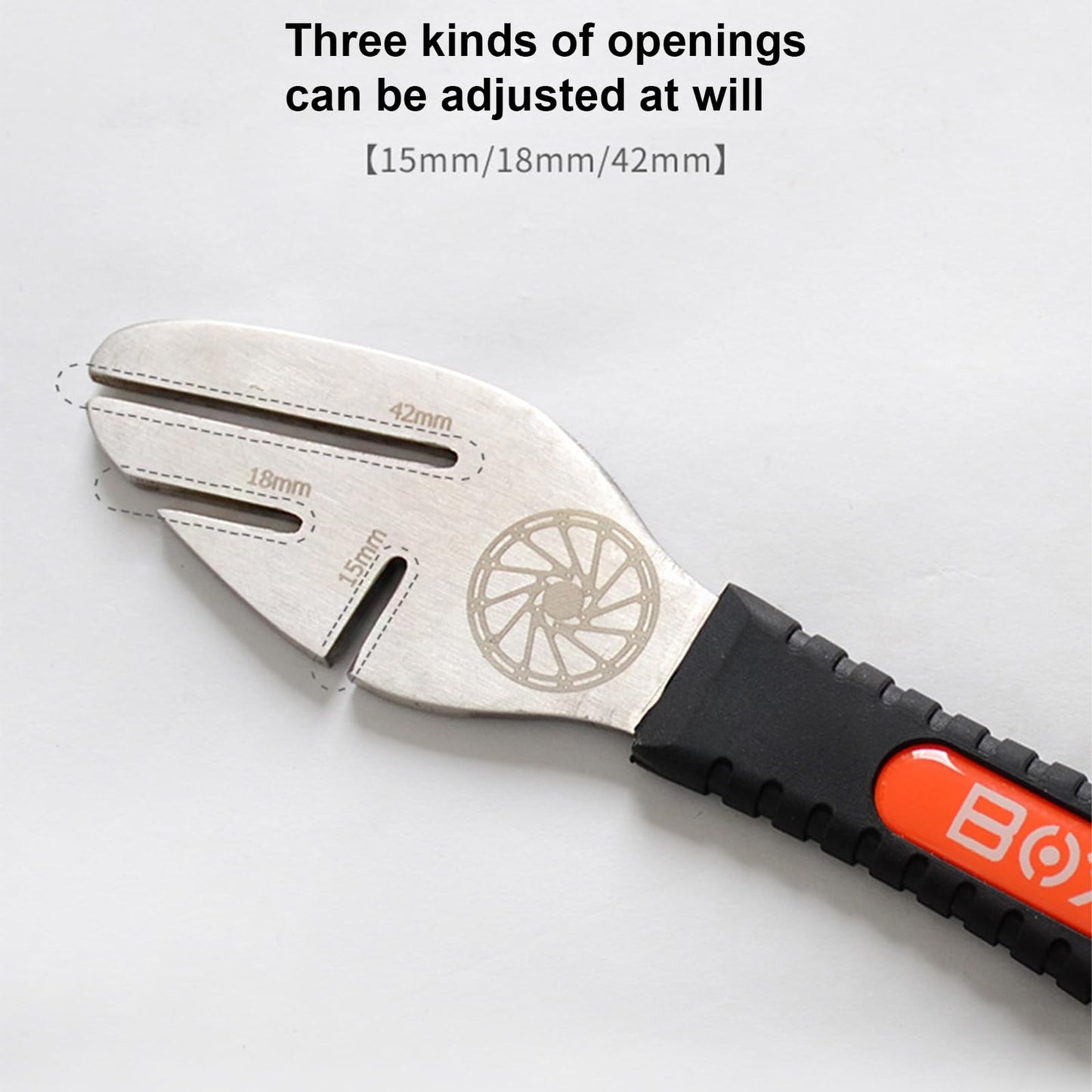 SONZUIA Bicycle Rotor Truing Fork, Bike Disk Brake Rotor Alignment Tool with Comfortable Operating Handle
