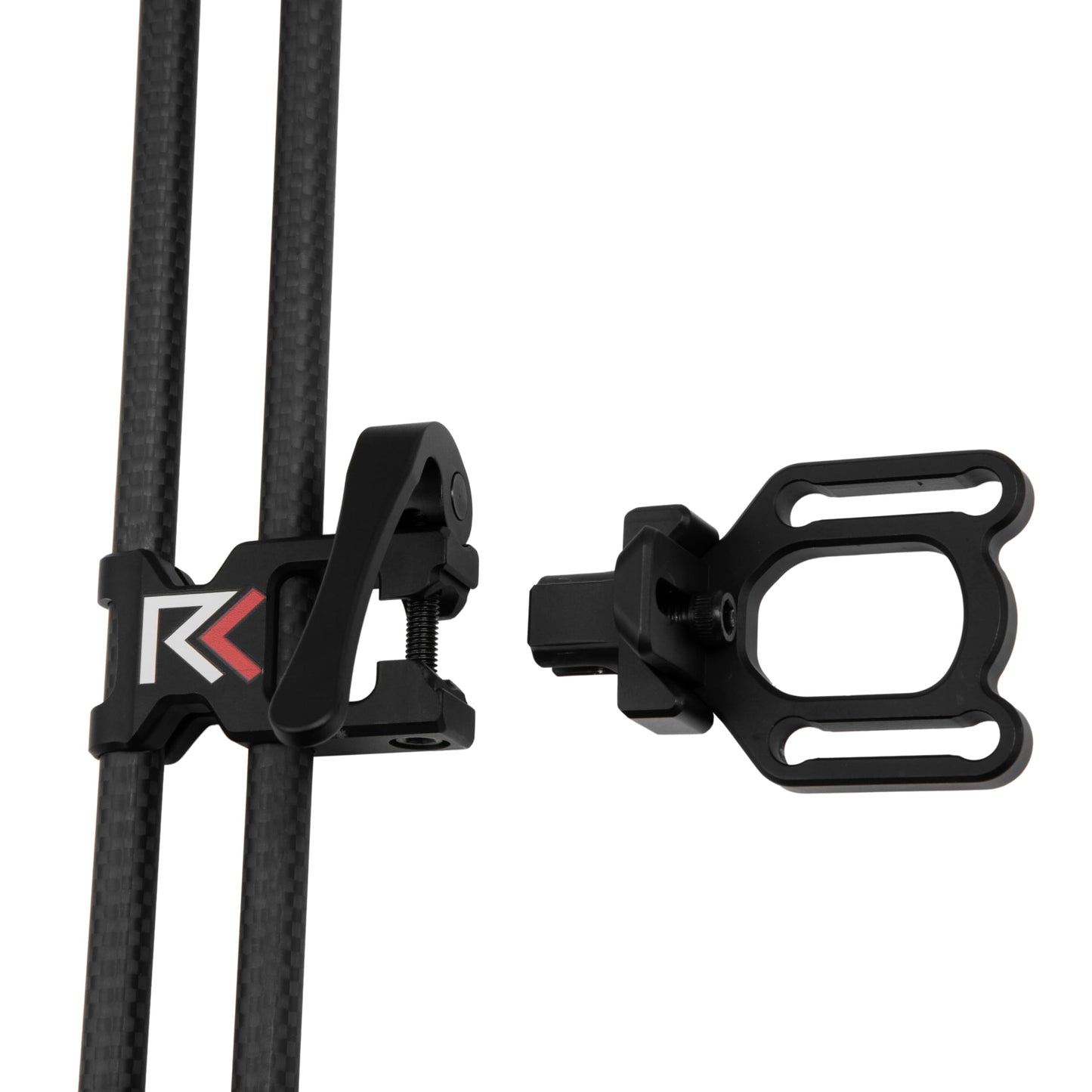 REDLINE Quiver RL-1 Carbon 3 Arrow Quiver, Soft-Touch Rubber Arrow Insert eliminates Noise