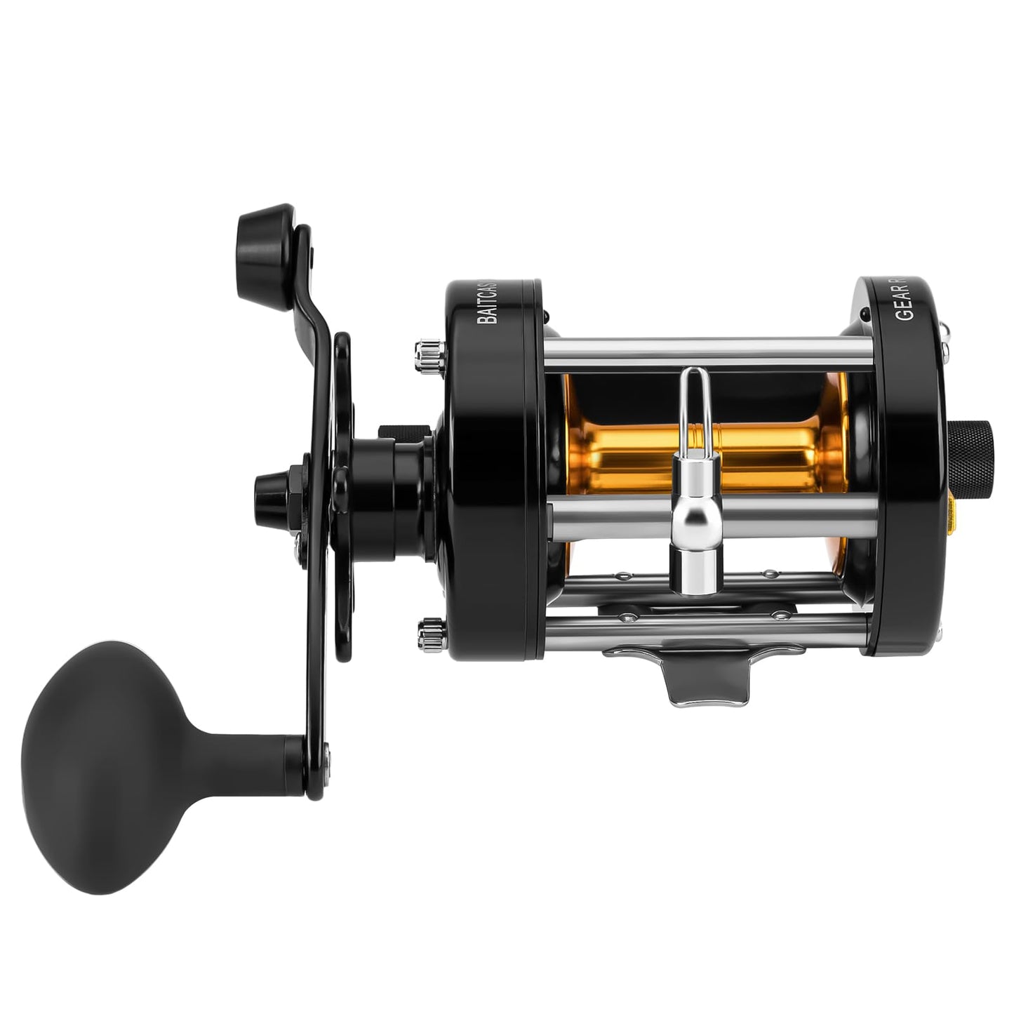KastKing Rover Round Baitcasting Reel, Right Handed Fishing Reel,Rover60,Black