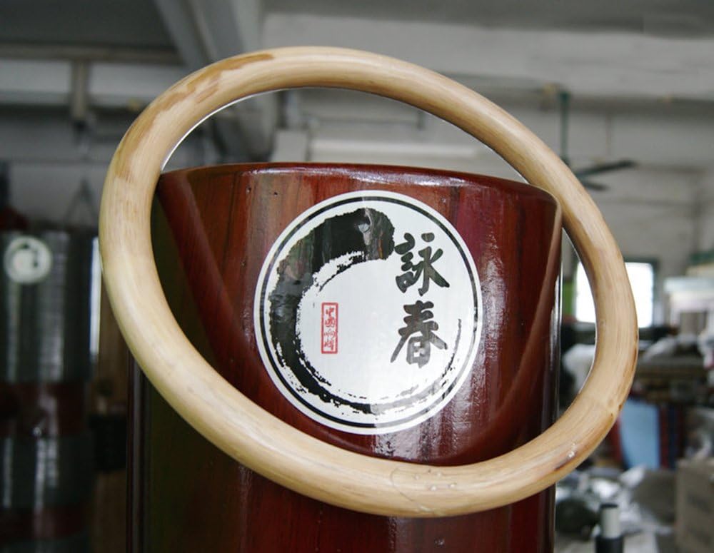 ZooBoo Wing Chun Rattan Ring - Martial Arts Wooden Tsun Siu Lum Kung Fu 9 inch