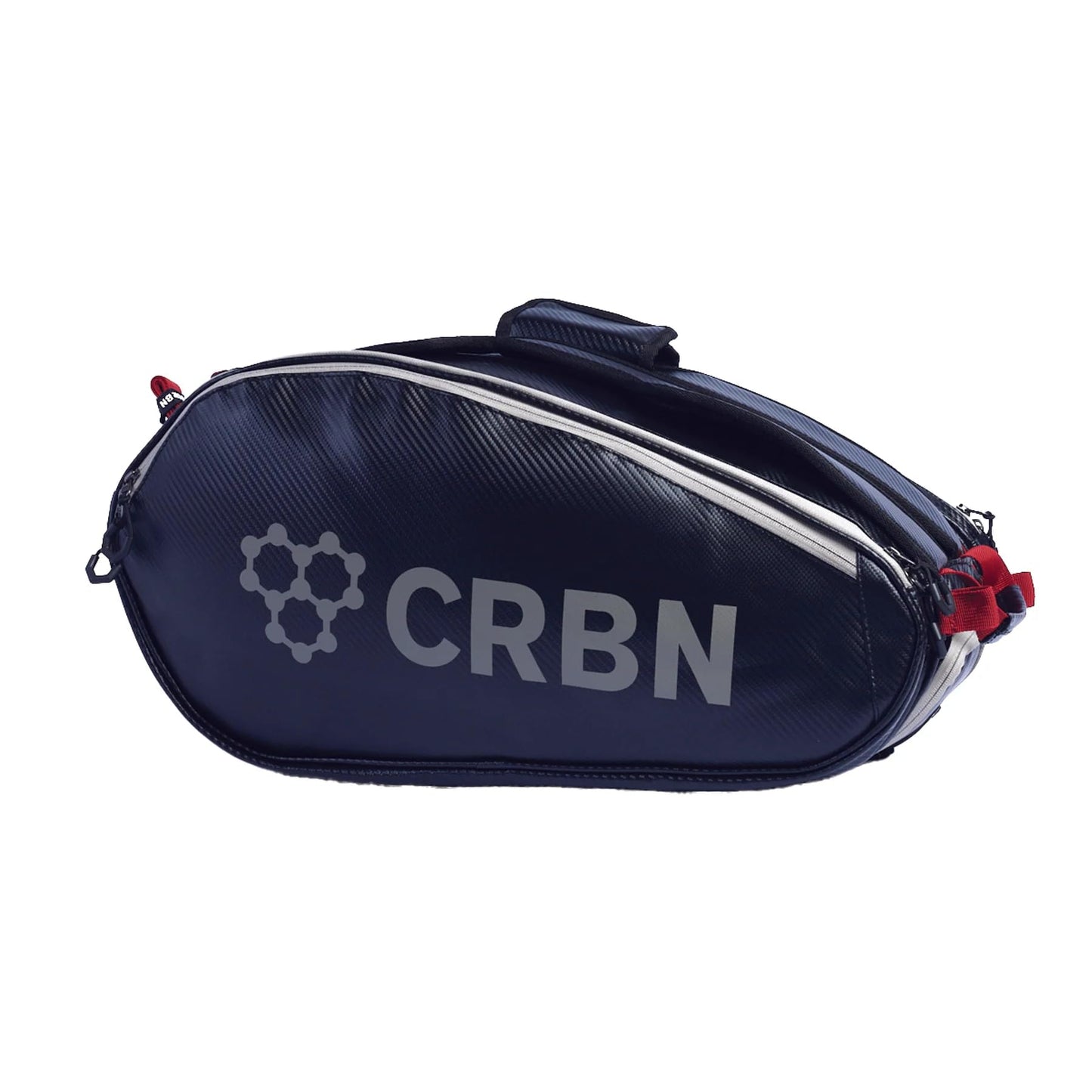 CRBN Pickleball Pro Team Tour Paddle Bag With Built-In Zip-Off Sling - Padded Side Pockets for 6 Paddles, Shoes & More