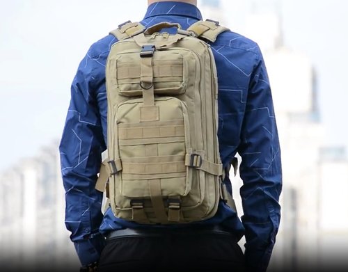 Renil 25L Tactical Backpack for Men & Small Army Assault Waterproof Molle Military Backpack Rucksack Backpack