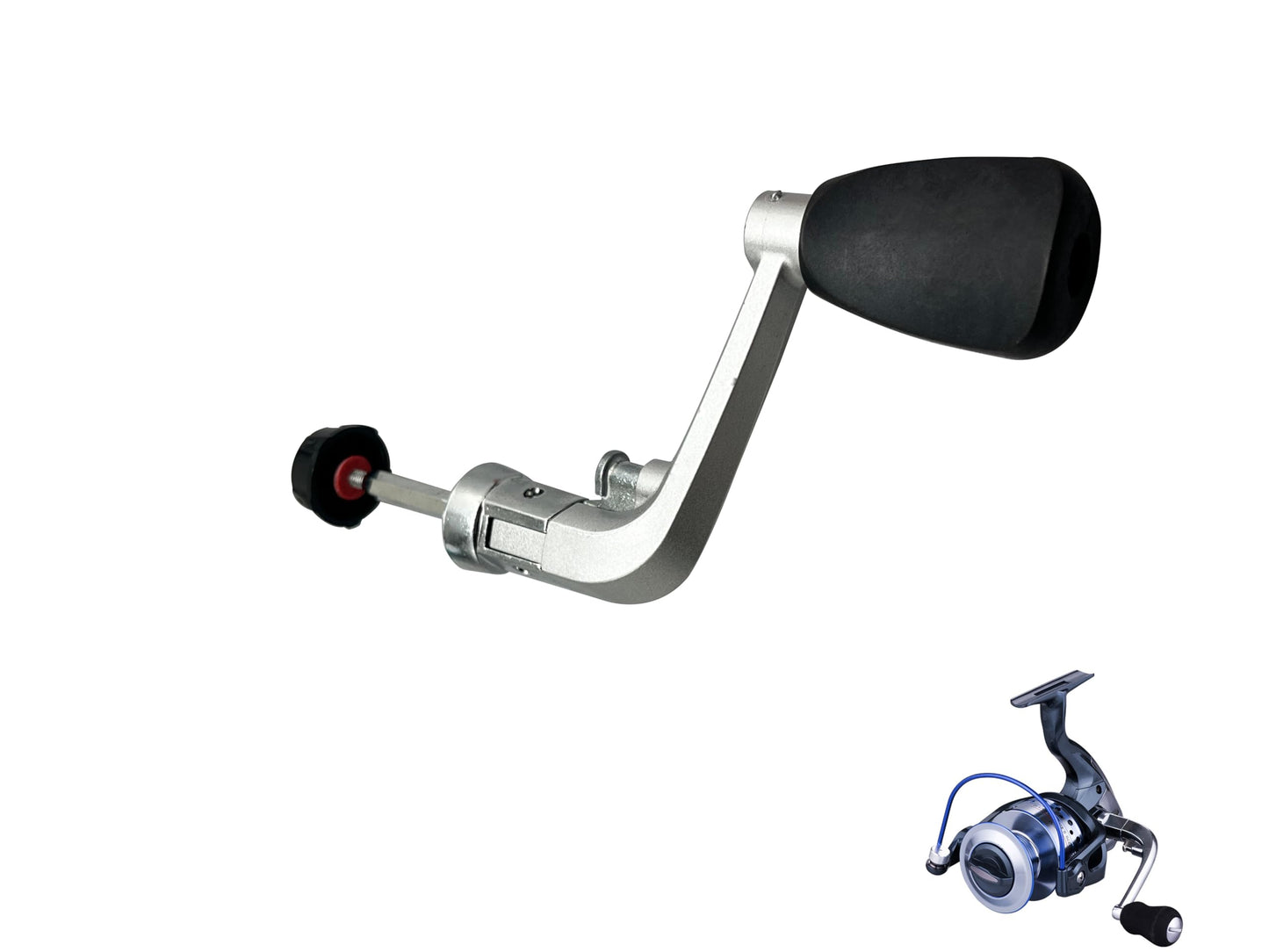 1PCS Fishing Reel Crank Knob Power Handle for Rotating Reels Replacement Grip Parts Medium 1000-4000 Model