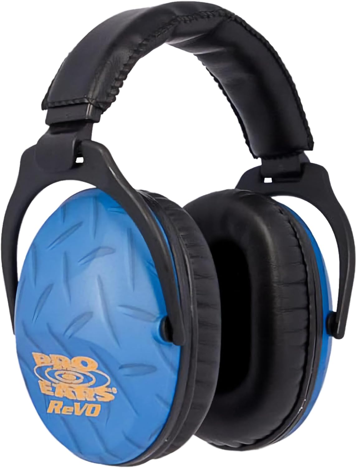 Pro Ears ReVO Passive Ear Muffs, Perfect for Children & Adults with Smaller Heads, NRR 25, Comfortable Fit w/Proform Leather
