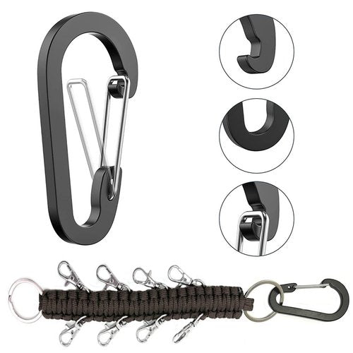 3 Pieces Paracord Cheer Bows Holder Paracord Keychain for Teen Girls High School College Sports