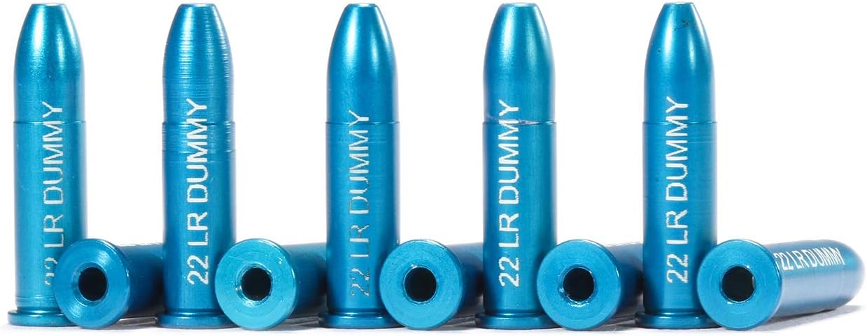 A-Zoom Azoom 22 LR Dummy Rounds 10 Pack 10-Pack Precision Dummy Rounds Fits 22 LR Action Proving