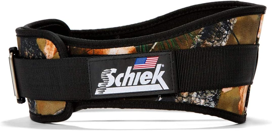 Schiek Sports 2006 Nylon 6 Inches Weight Lifting Belt - Support Belt for Power Lifting