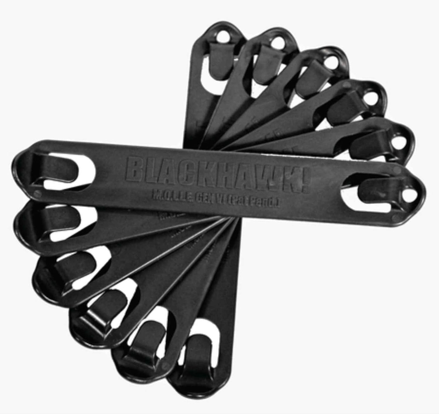 BLACKHAWK Speed Clips (6-Pack #7), Black