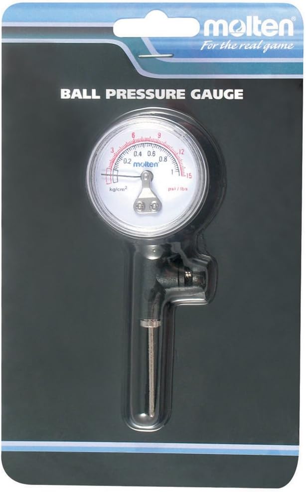 Molten PG Pressure Gauge with Built-in Release Valve, Black