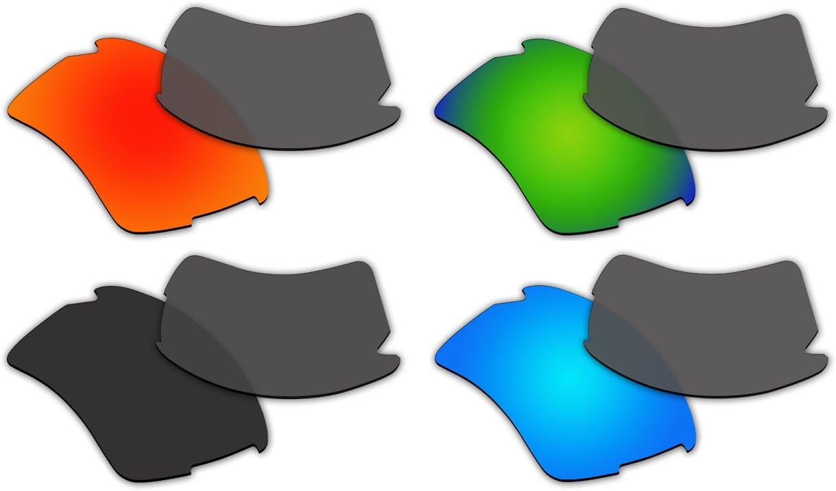 4 Pair Replacement Polarized Lenses for Oakley Flak 2.0 XL Sunglasses Pack P1