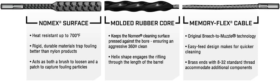 Otis Ripcord One Pass Bore Cleaner (Select your caliber)