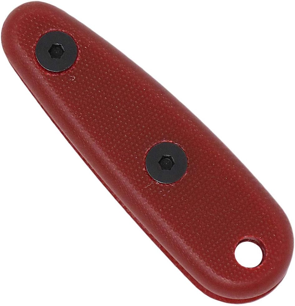 ESEE Izula Knife Handle Scales, Grip Upgrade for Fixed Blade Hunting Knives, Made in USA Camping, Hiking, Survival & Tactical Knife Handle Accessory, Outdoor Gifts for Men (Black G10)