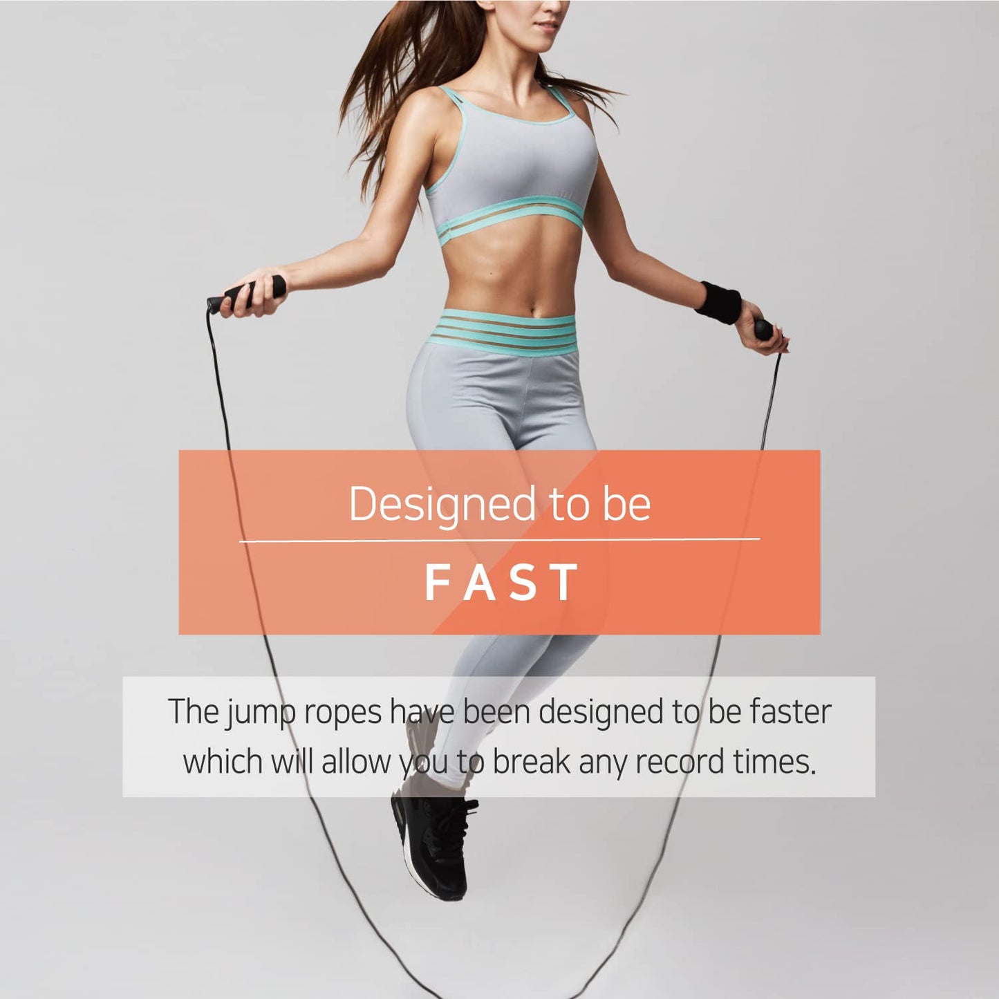 Exercise Jump Rope for Cardio, Boxing, CrossFit - Adjustable Skipping Rope for Men and Women, Lightweight, Tangle Free, Made in Korea(Crystal Gold Jumprope, UA-430) (Pop Star Black)