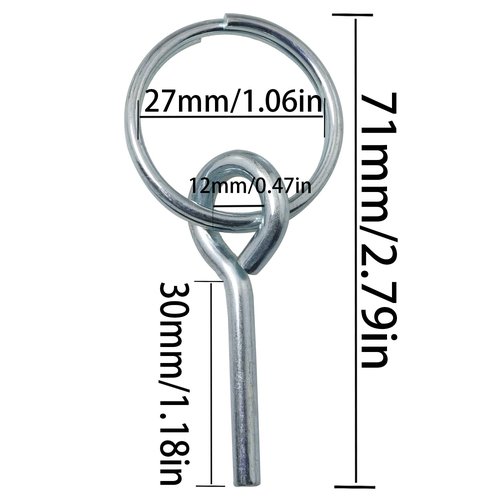 YHXiXi 3PCS Tent Ring Replacement Tent Accessories Tent Pole Connectors Camping Repair Accessories Kit for Outdoor Camping Hiking Travel