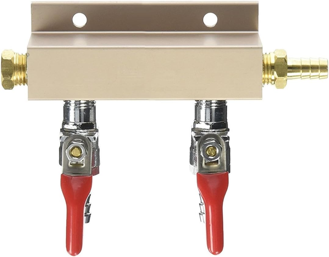 Bev Rite Air Distributor 5/16", CO2 Manifold - 3 way