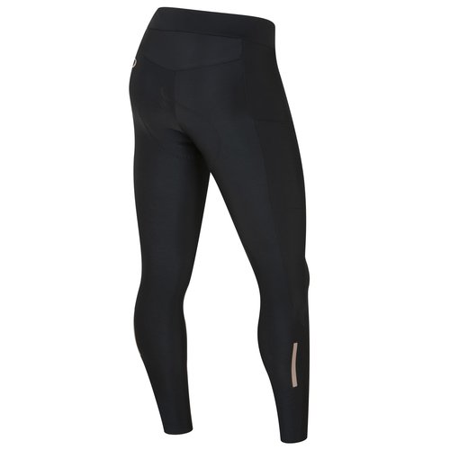 PEARL IZUMI Women's Quest Thermal Cycling Tights, Thigh Cargo Pockets & Ultra-Soft Thermal Fleece Fabric, Levitate Chamois for Comfort & Support, Black, Large