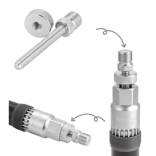 HOUSON bicycle bottom bracket remover, bicycle bottom bracket tool crank puller remover 20 teeth anti-slip tool