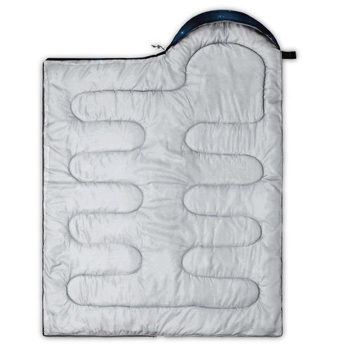 HOSIMA Blue Theme Kids Sleeping Bag Suitable for All Seasons,Dream Axolotl Compact Sleeping Bag for Camping Essentials,0 Degree Sleeping Bags for Adults is Suitable for Outdoor Hiking.