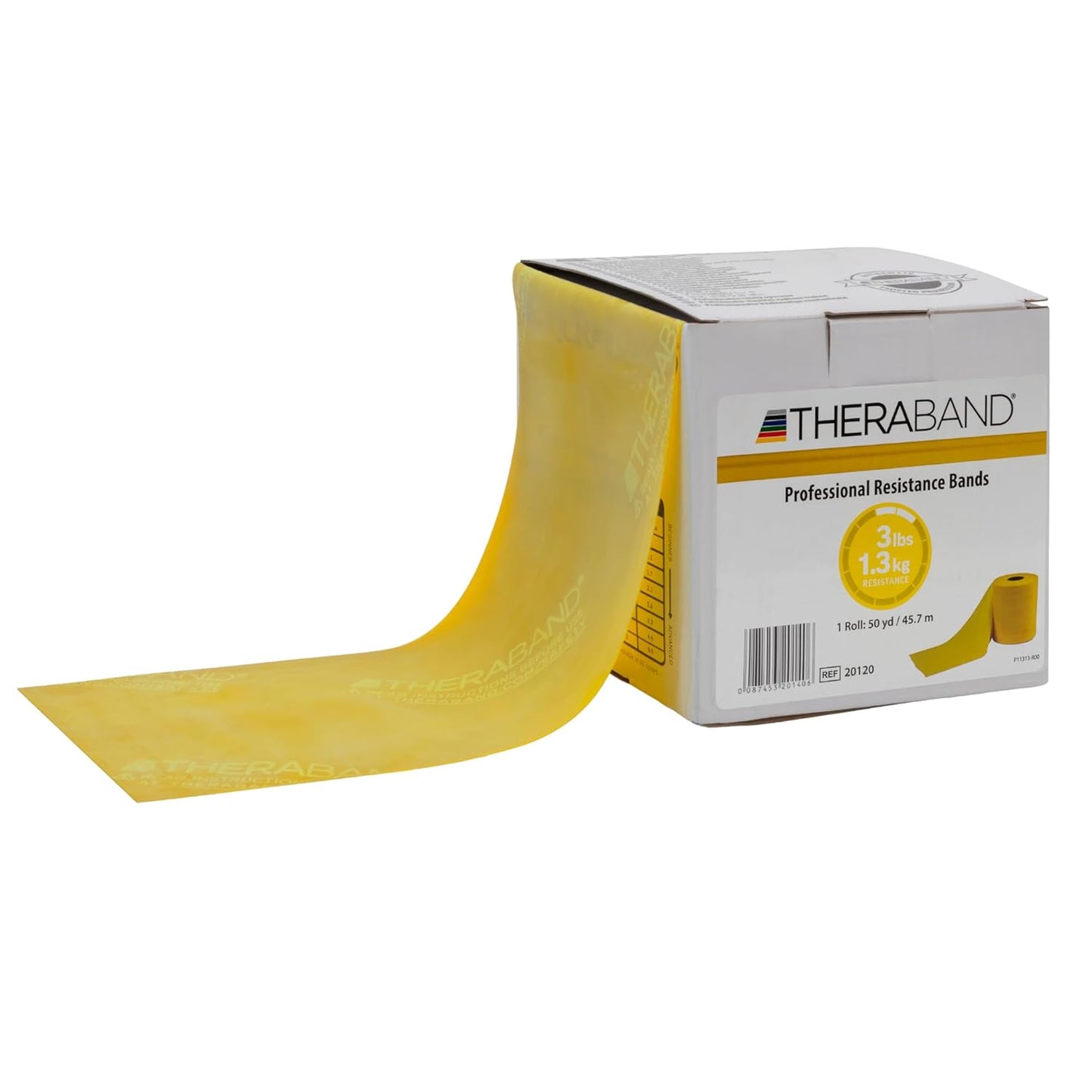THERABAND Resistance Band, Green, Heavy, 50-Yard Roll, Latex Elastic Band for Exercise, Stretching, Physical Therapy, Yoga, Pilates, Home Workouts, Cut-to-Length, Color-Coded Levels