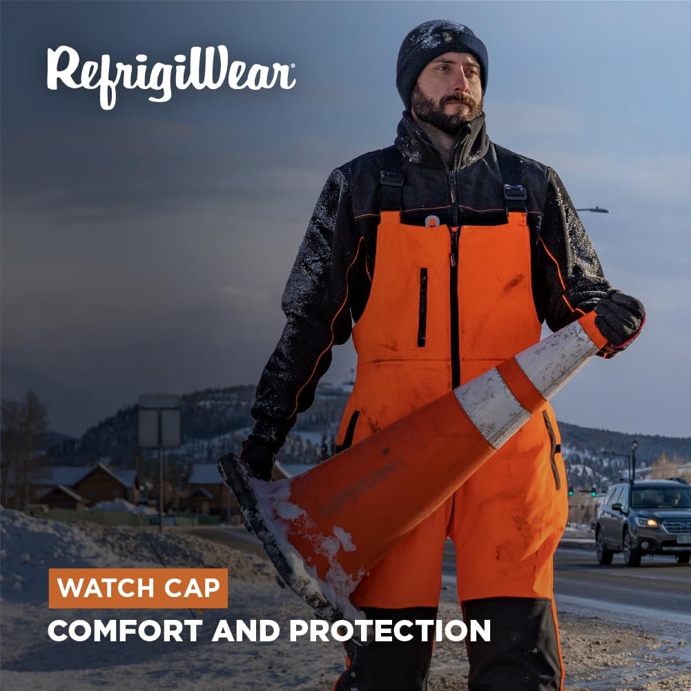 RefrigiWear Watch Cap Knit Beanie for Men and Women, One Size Fits Most, (Color)