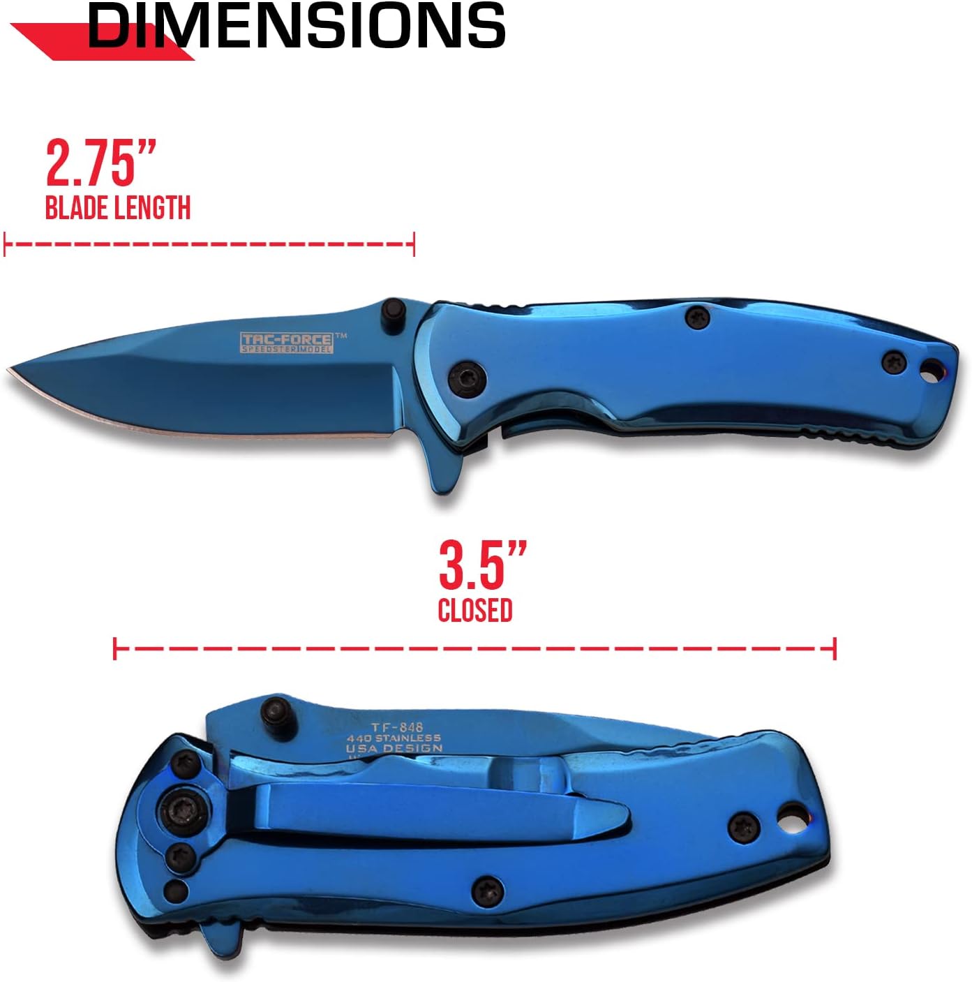 Tac-Force- Folding Pocket Knife