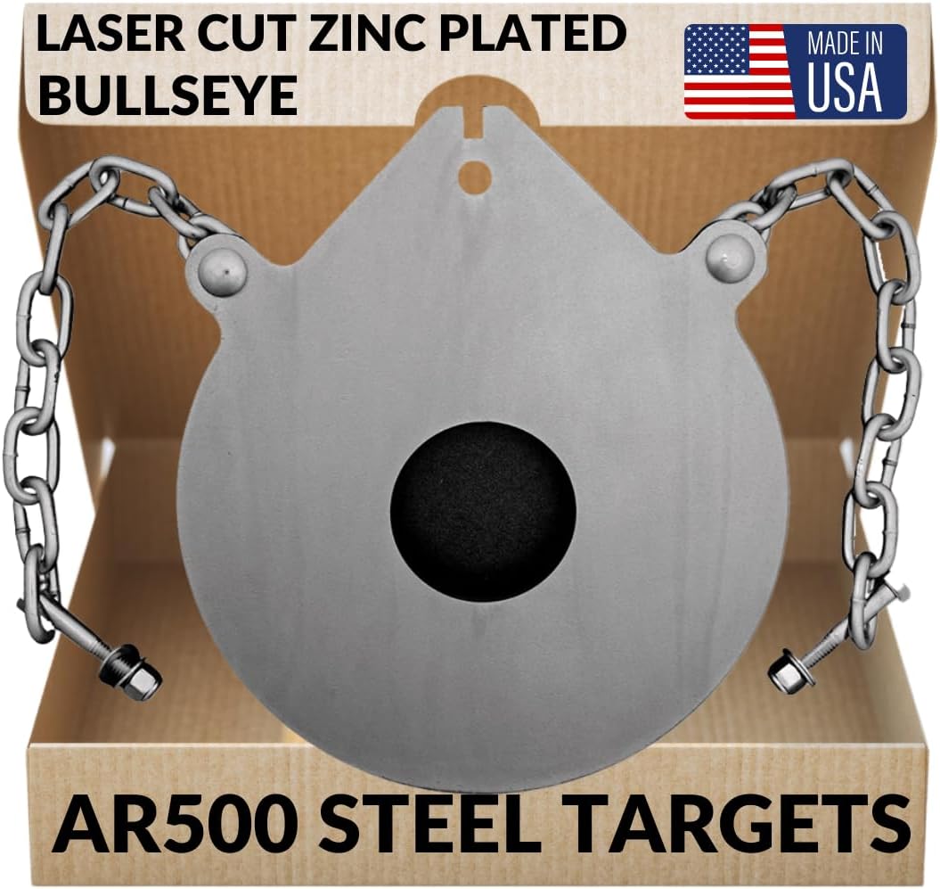 Bullseye Steel Gong Shooting Targets -