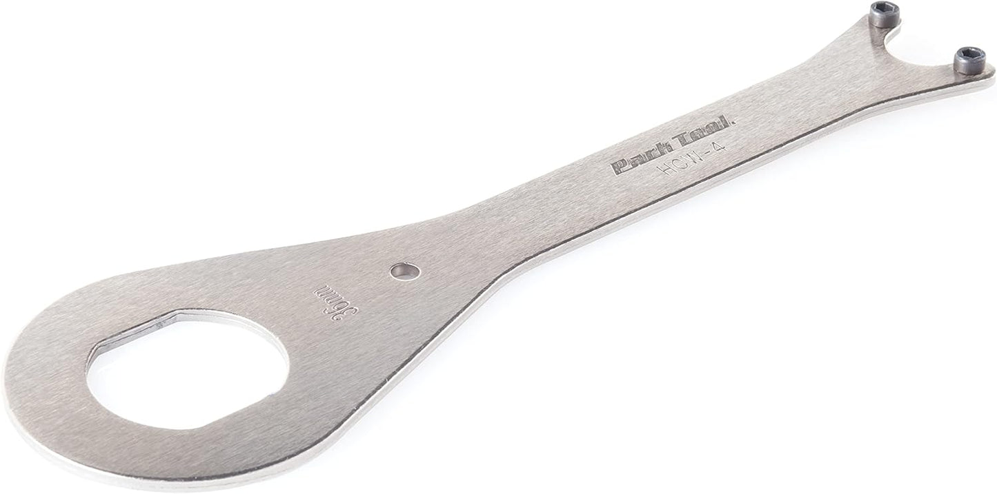 PARK TOOL (109916) HCW-4 Box End and Pin Spanner Crank Wrench (36mm)