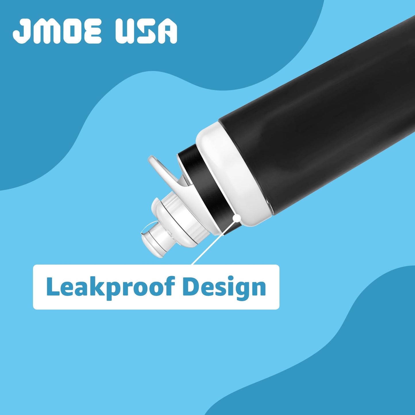 Jmoe USA Bottle Adapter Compatible with Owala to Cirkul | BPA-Free Plastic, Food-Grade Silicone | Fits 16oz, 24oz, 25oz, 32oz, 40oz Owala Bottles