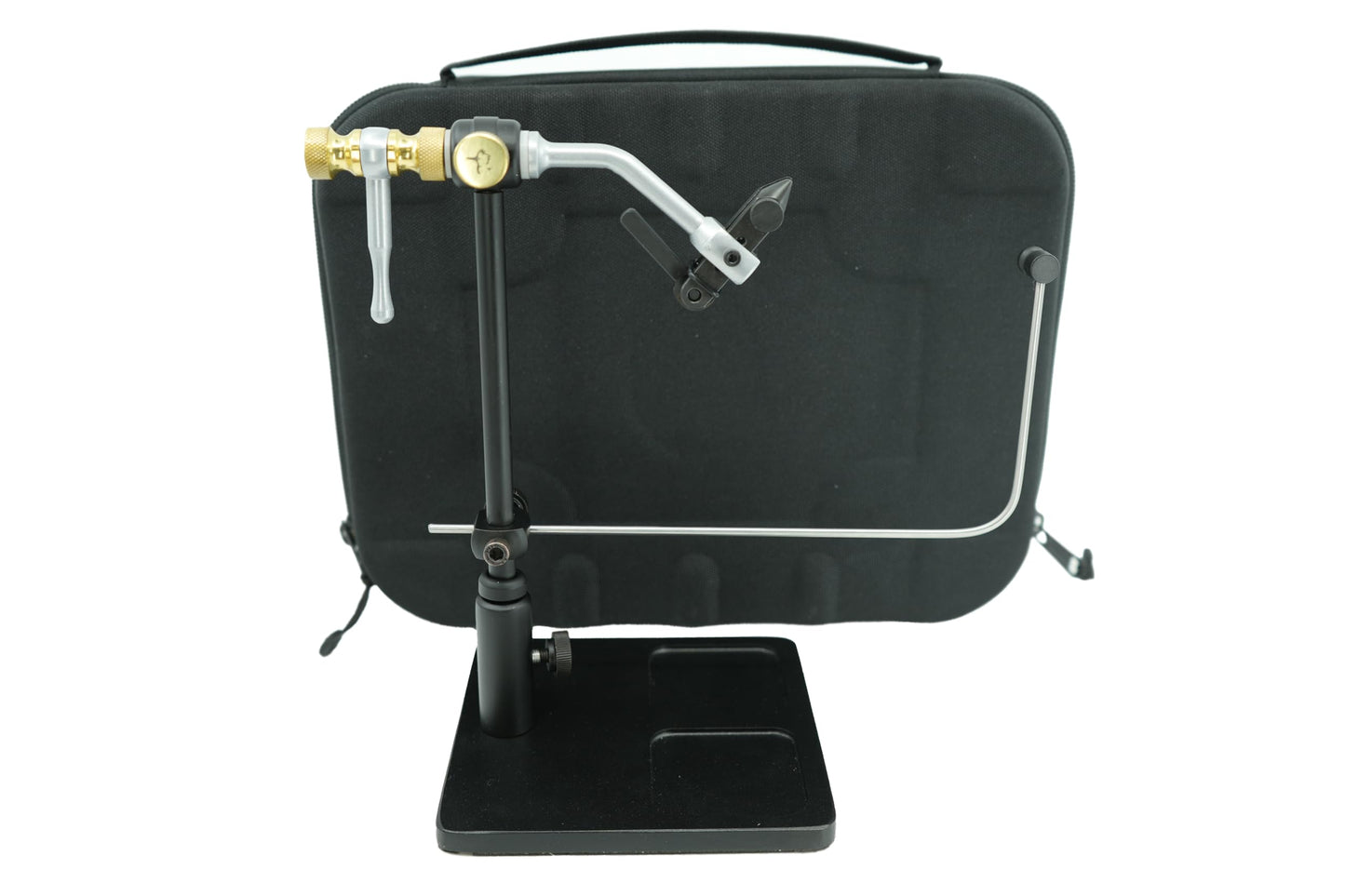 Kingfisher Fly Tying Bitterroot True Rotary Fly Tying Vise Deluxe Kit, with Tools