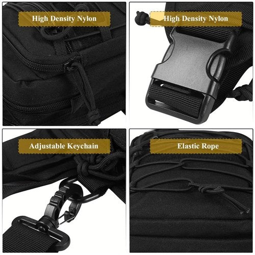 Tactical Backpack,Small Backpack and Sling Bag for Men,Crossbody Bag Men,Military Rucksack.
