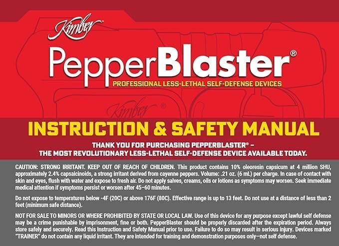 Kimber PepperBlaster 3 - Gray