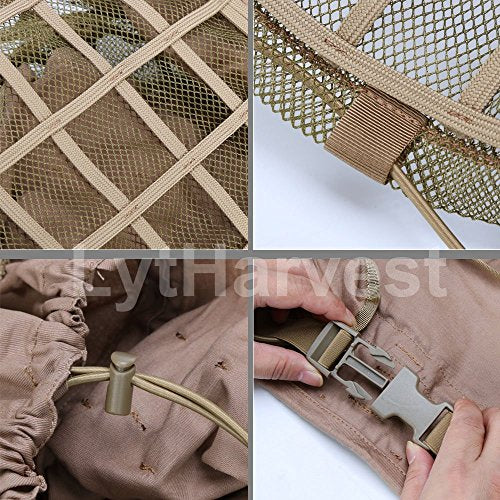 Brown Ghillie Suit for Tactical Sniper Coats and Viper Hoods - Camouflage Outfit