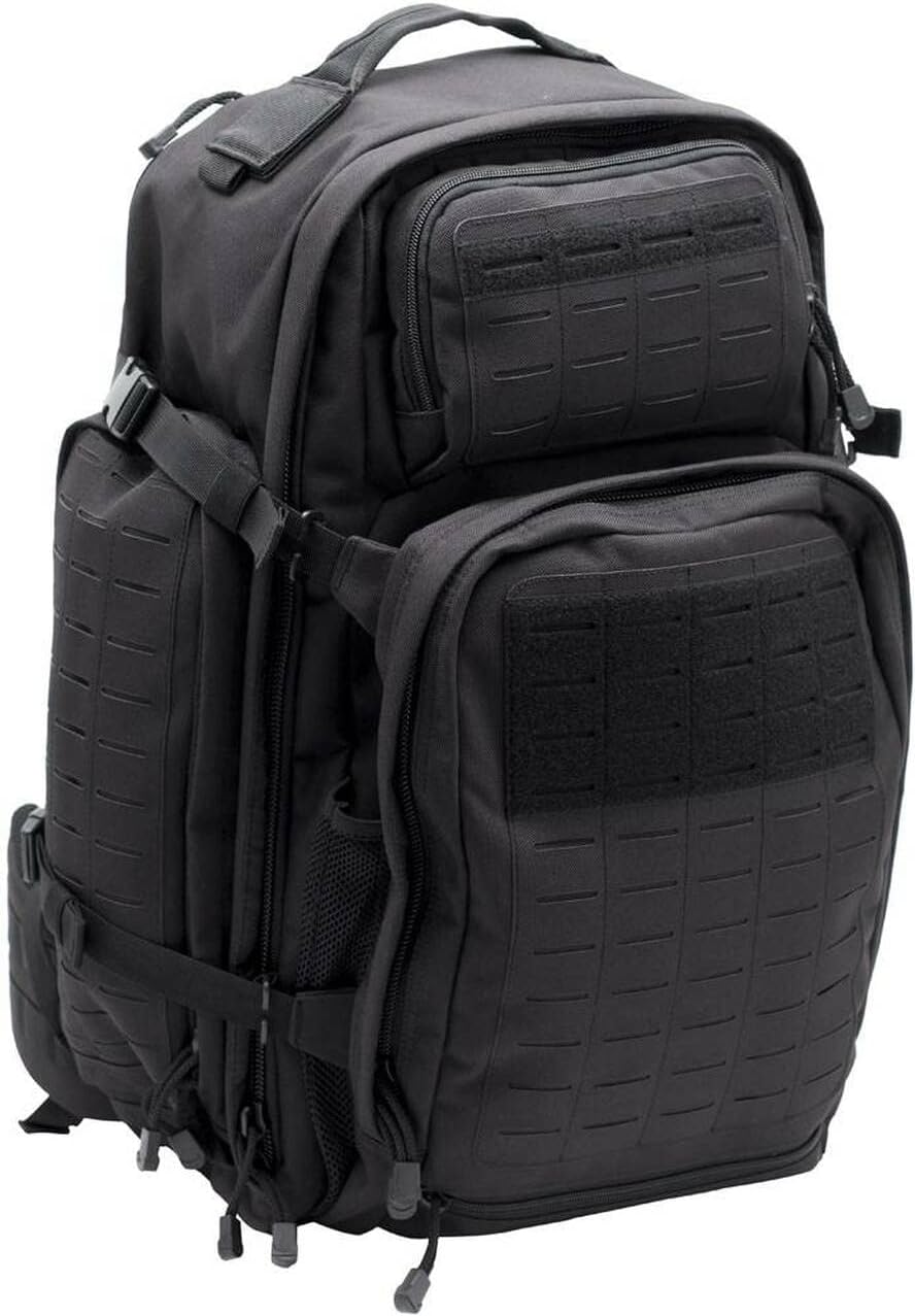 LAPG Atlas 72 Hour Tactical Backpack for Men & Women, Large Bug Out Bag with MOLLE System, Hiking Hunting Combat Backpack, Coyote