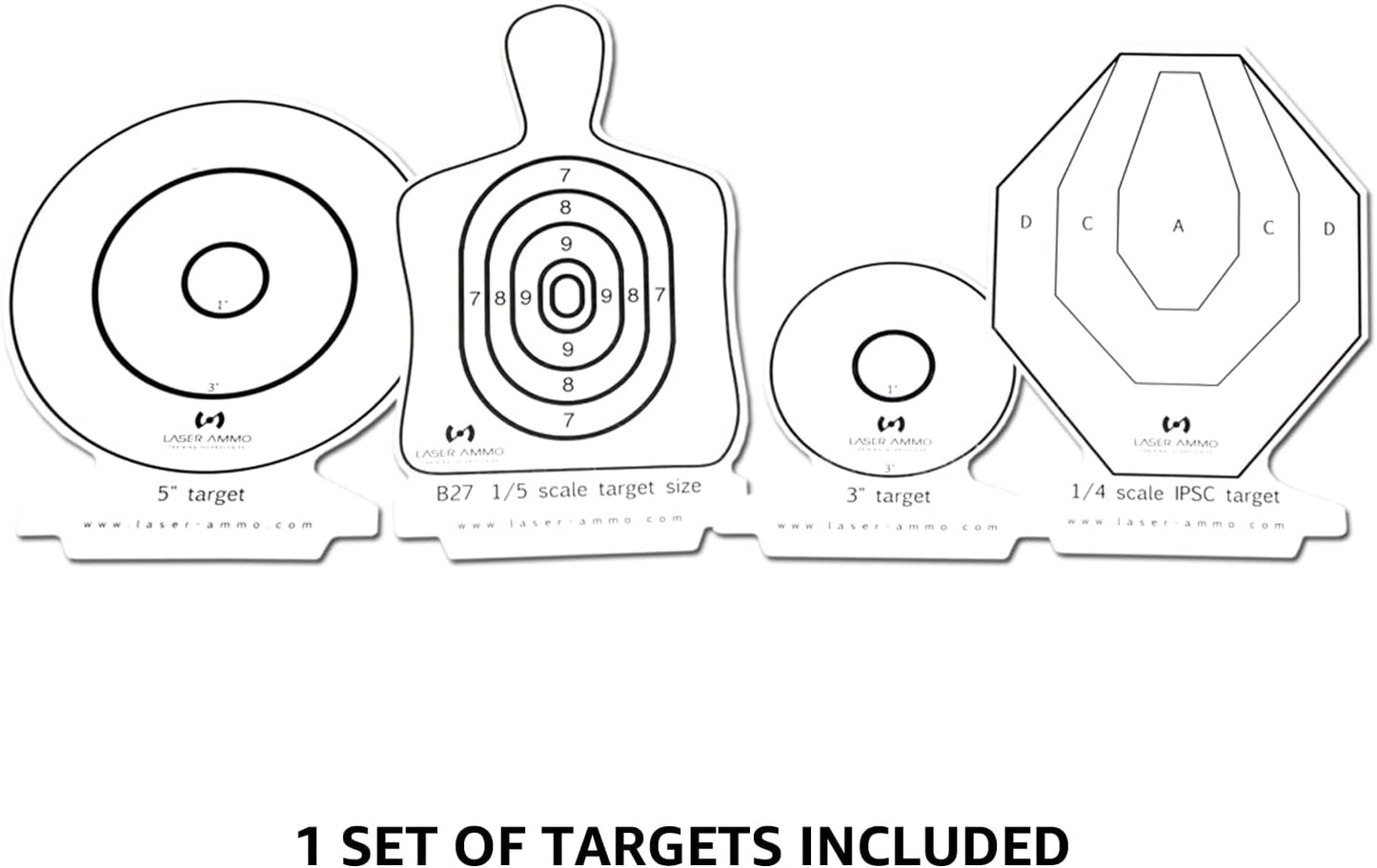 Laser Ammo Interactive Multi Target Training System i-MTTS (Select Amount of Units for Your Preferred Setup) - Create Countless Training scenarios in The Comfort of Your Home