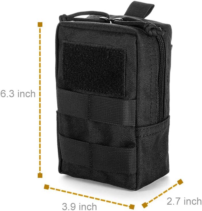 Upgraded Tactical Water Bottle Holder | Molle Pouch for Travel & Hydration