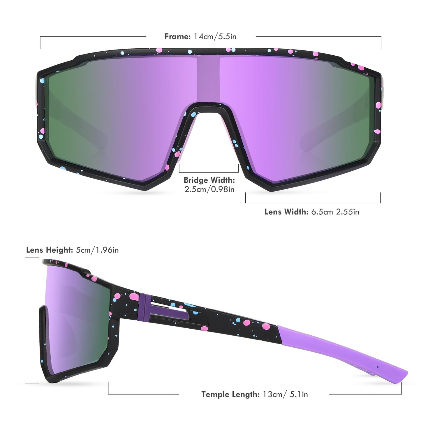 MVPTGRS Youth Baseball Sunglasses for Boys Girls Age 8-14 TR90 Frame Kids Sport Sunglasses for Softball Cycling Baseball Golf