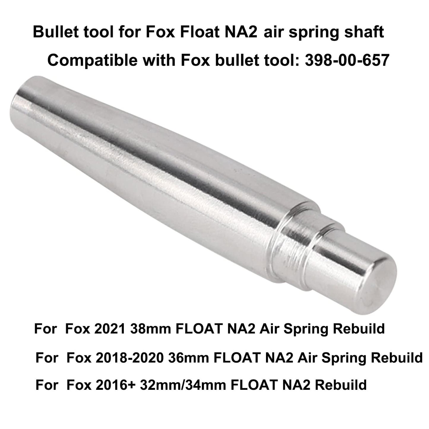 Bisrollnaa Bullet Tool for Fox Float NA2 Air Spring Shaft Compatible with 398-00-657