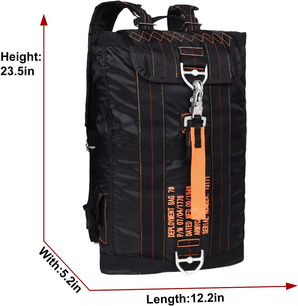 HYKING AIR FORCE Parachute Buckles Hook Tactical Deployment Weekender Backpack