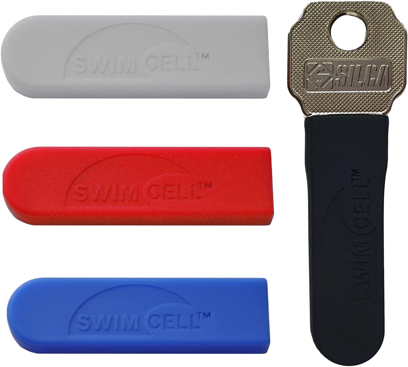 Key Blade Cover - Silicone Sheath Protector for Car, Bike, or House Keys. Anti-Scratch Sheath. Cut to Fit. 1-2 Keys
