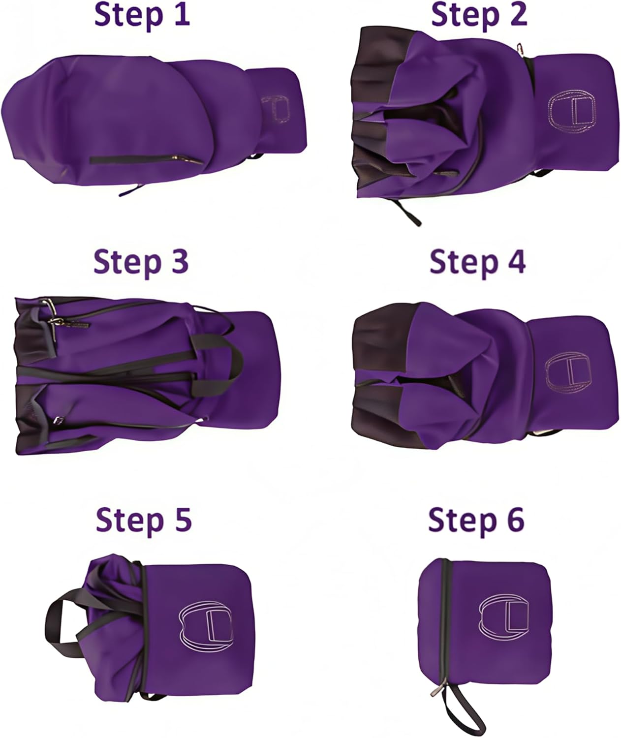 MounTop Outdoor Lightweight Foldable Water Resistant Backpack for Travel Hiking Riding