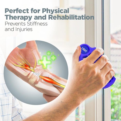LoGest 3 Pack - Hand Strengthener Devices Ball Exercisers - 3 Level optioen Set for Therapy, Arthritis and Carpal Tunnel - Lightweight Training Equipment Targets Fingers Wrist Hand Exercisers