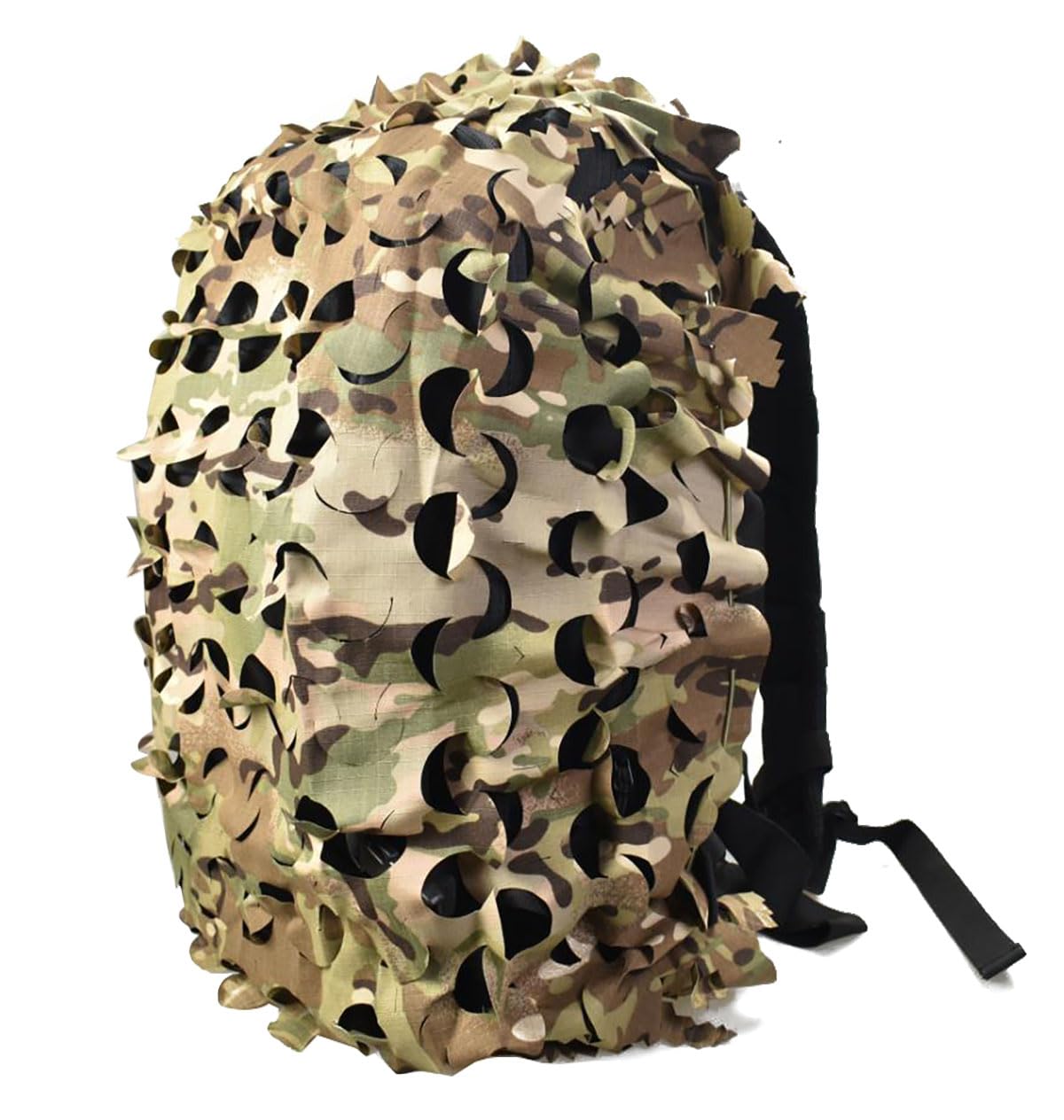 Hdlsina Breathable Mesh Camo Pack Cover Tactical Backpack Cover for Tactical Backpack, Rucksack (Camo Large fit 60-80 L)