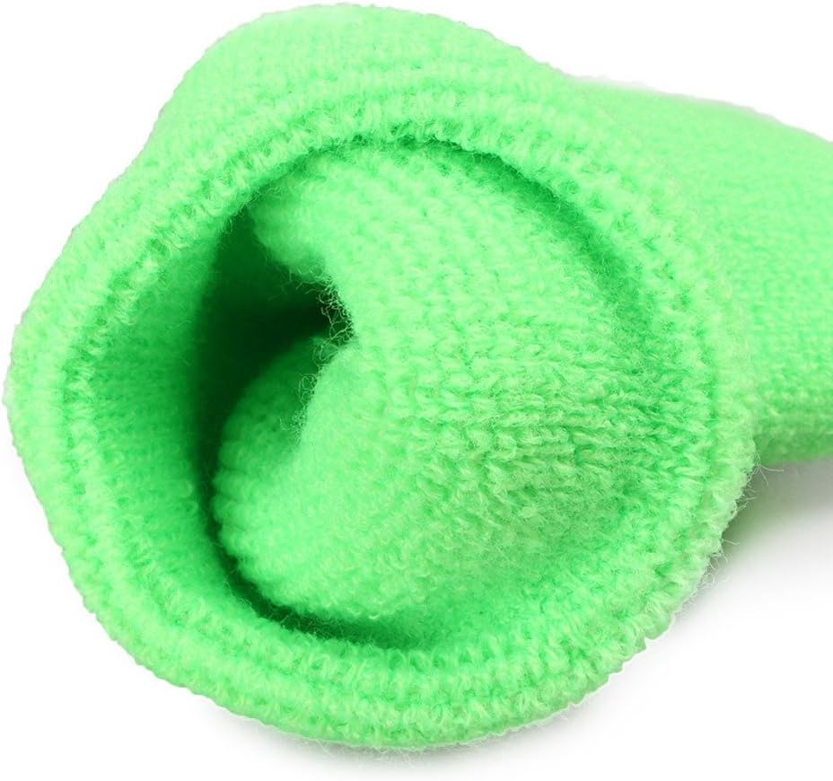Mallofusa 10 Pack Colorful Sports Basketball Football Absorbent Wristband Party Outdoor Activity
