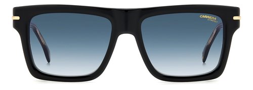 Carrera 305/S Rectangular Sunglasses, STRIPEDBLACK, 54mm,17mm + 1